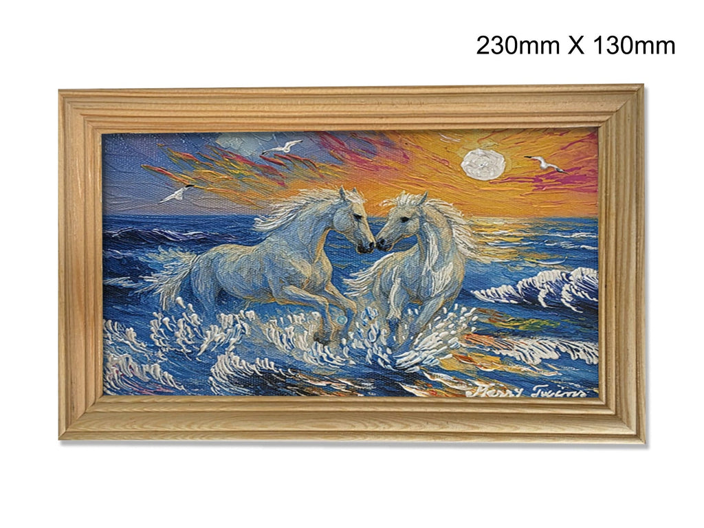 Cai Albi în Apusul Mării